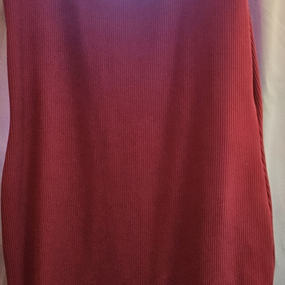 Women's Sweater - Rich Burgundy - Picture 2 of 2